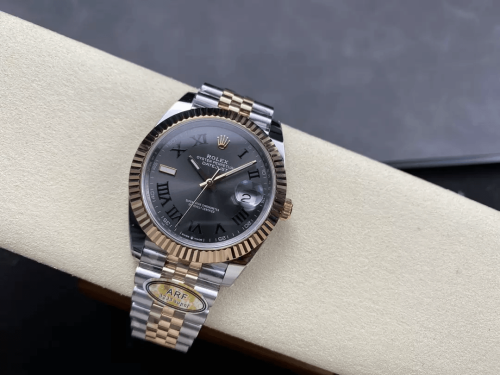 ARF공장 롤렉스 데이저스트 윔블던 그레이 로만 다이얼 RG 콤비 쥬빌레 41mm 126331
