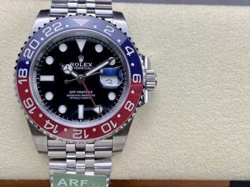 ARF공장 롤렉스 GMT 마스터2 펩시 쥬빌레 40mm 126710 BLRO V4버전