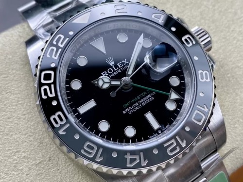 ARF공장 롤렉스 GMT 마스터2 브루스 웨인 오이스터 40mm 126710 GRNR