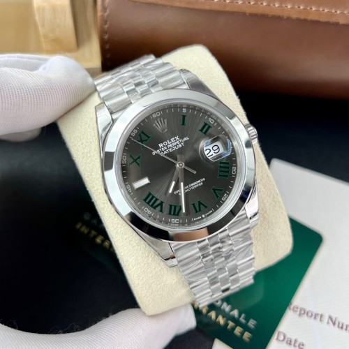 VS공장 롤렉스 데이저스트 윔블던 로만 다이얼 스무스 베젤 41mm 126300