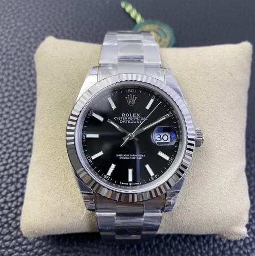 VS공장 롤렉스 데이저스트 검판 다이얼 바인덱스 SS 오이스터 41mm 126334