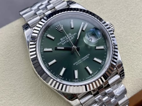 VS공장 롤렉스 데이저스트 그린 다이얼 바인덱스 SS 쥬빌레 41mm 126334