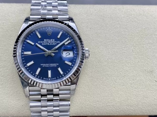 VS공장 롤렉스 데이저스트 청판 다이얼 바인덱스 SS 쥬빌레 36mm 116234