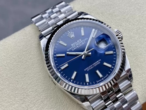 VS공장 롤렉스 데이저스트 청판 다이얼 바인덱스 SS 쥬빌레 36mm 116234