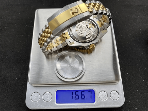 ARF공장 롤렉스 GMT 마스터2 검판 콤비 호랑이 40mm 126713 GRNR