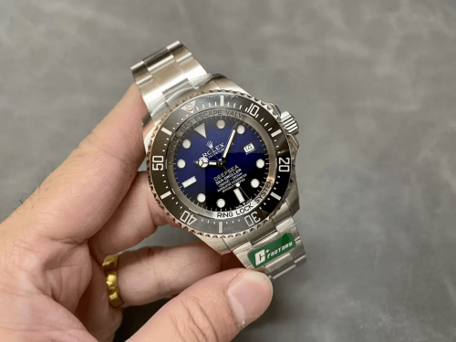 C+공장 롤렉스 씨드웰러 딥씨 디블루 다이얼 SS 브레이슬릿 44mm m126660