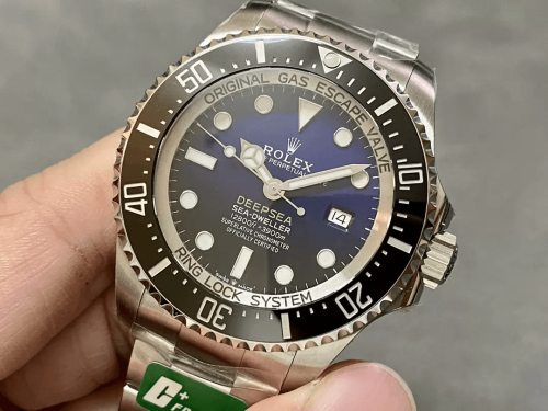 C+공장 롤렉스 씨드웰러 딥씨 디블루 다이얼 SS 브레이슬릿 44mm m126660