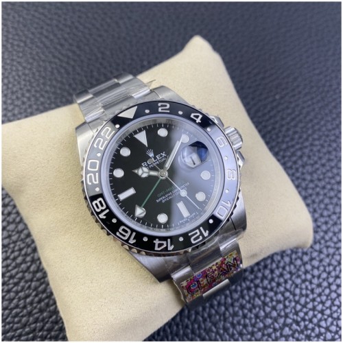 클린공장 롤렉스 GMT 마스터2 검판 스틸 오이스터 40mm 116710LN