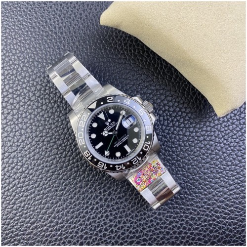 클린공장 롤렉스 GMT 마스터2 검판 스틸 오이스터 40mm 116710LN