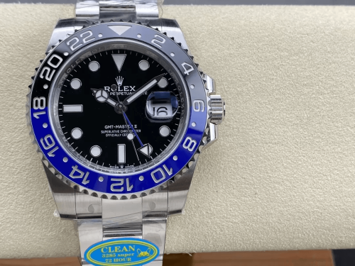 클린공장 롤렉스 GMT 마스터2 베트걸 오이스터 40mm 126710 BLNR