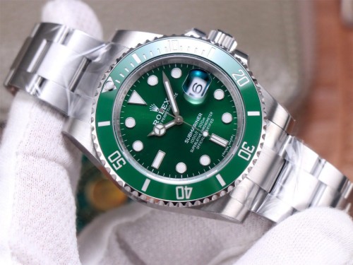 VS공장 롤렉스 서브마리너 녹판 헐크 40mm 116610 LV