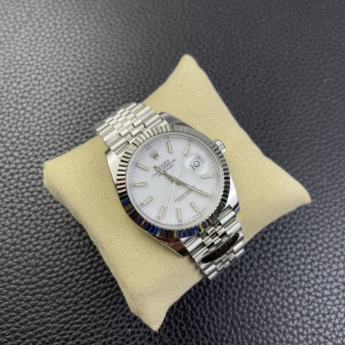 클린공장 롤렉스 데이저스트 흰판 다이얼 바인덱스 SS 쥬빌레 41mm 126334