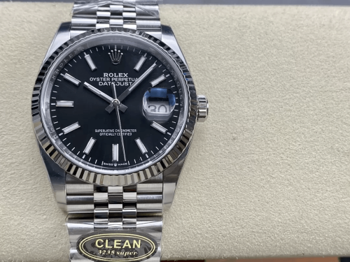 클린공장 롤렉스 데이저스트 검판 다이얼 바인덱스 SS 쥬빌레 36mm 126234