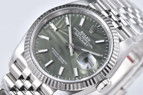 클린공장 롤렉스 데이저스트 그린 리프 다이얼 바인덱스 SS 쥬빌레 36mm 126234