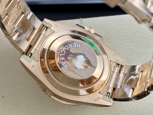 클린공장 롤렉스GMT 마스터2 루트비어 검판 금통 40mm m126715chnr