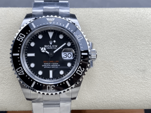 VS공장 롤렉스 씨드웰러 검판 다이얼 SS 브레이슬릿 43mm 126600