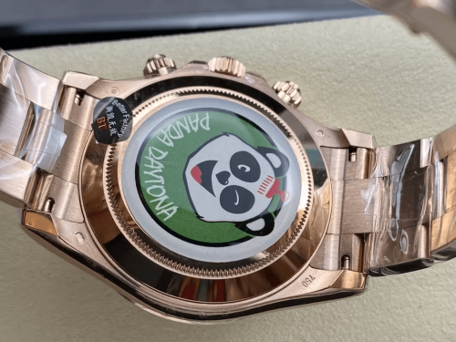 BT공장 롤렉스 데이토나 크로노그래프 초코 다이얼 바인덱스 로즈골드 금통 40mm 116505