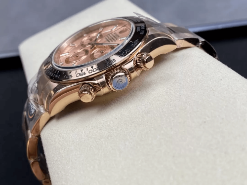BT공장 롤렉스 데이토나 크로노그래프 로즈골드 다이얼 RG 금통 40mm 116505
