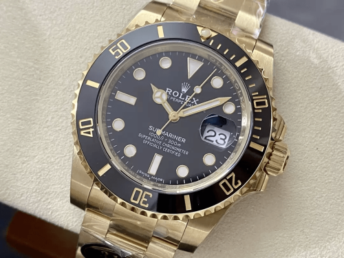 클린공장 V4 롤렉스 서브마리너 검판 금통 40mm 116618LN
