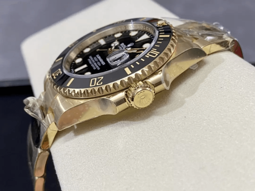 클린공장 V4 롤렉스 서브마리너 검판 금통 40mm 116618LN