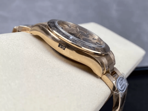 클린공장 롤렉스 데이토나 크로노그래프 골드 다이얼 바인덱스 금통 RG 브레이슬릿 40mm 116505