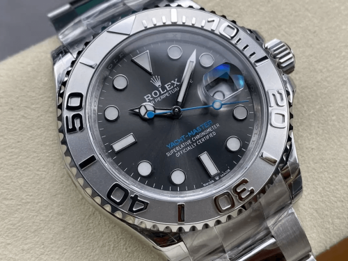 VS공장 롤렉스 요트마스터 그레이 다이얼 SS 브레이슬릿 40mm 126622