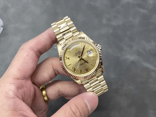 GM공장 롤렉스 데이데이트 YG 로만 다이얼 금통 40mm V3(텅스텐 헤비 버전) 228238