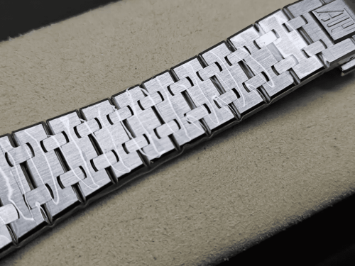 APS공장 오데마피게 로얄오크 실버 다이얼 스틸 SS 브레이슬릿 37mm 15450ST