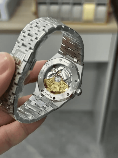 APS공장 오데마피게 로얄오크 프로스트 그레이 다이얼 스틸 SS 브레이슬릿 37mm 15454BC
