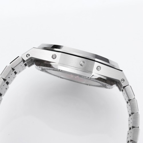 BBR공장 오데마피게 로얄오크 퍼페츄얼 블랙 다이얼 스틸 SS 브레이슬릿 41mm 26574