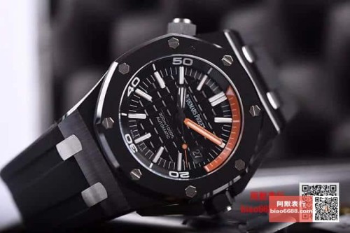 JF공장 오데마피게 로얄오크 오프쇼어 다이버 블랙 세라믹 러버 스트랩 42mm 15707