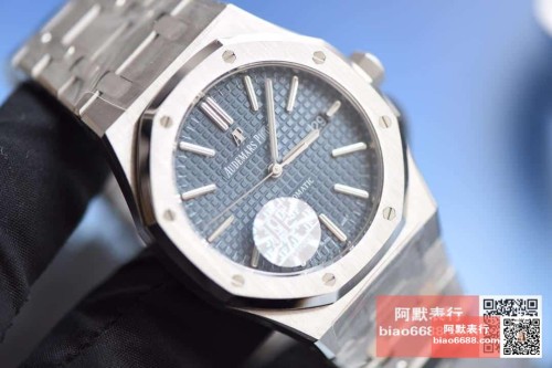 JF공장 오데마피게 로얄오크 블루 다이얼 스틸 SS 브레이슬릿 V5 41mm 15400ST
