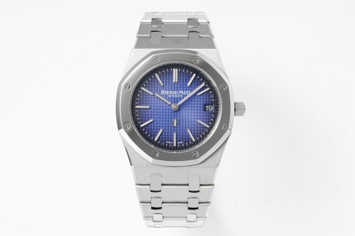 ZF공장 오데마피게 로얄오크 점보 리미티드 에디션 블루 다이얼 SS 브레이슬릿 39mm 15202IP