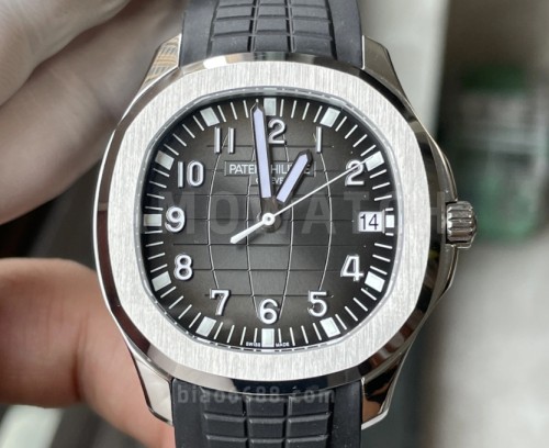 3K공장 파텍필립 노틸러스 그레이 다이얼 SS 러버밴드 40mm 5167