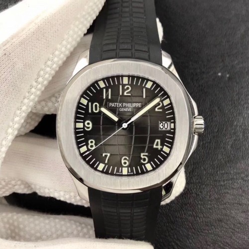 ZF공장 파텍필립 아쿠아넛 검판 다이얼 SS 러버밴드 40mm 5167