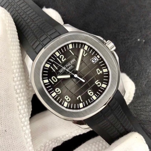 ZF공장 파텍필립 아쿠아넛 검판 다이얼 SS 러버밴드 40mm 5167