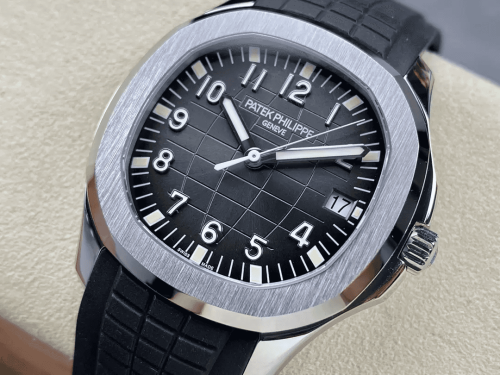 3K공장 파텍필립 아쿠아넛 그레이 다이얼 SS 러버밴드 40mm 5167