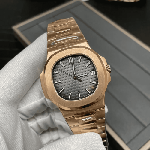 3K공장 파텍필립 노틸러스 브라운 텍스처 다이얼 RG 금통 40mm 5711