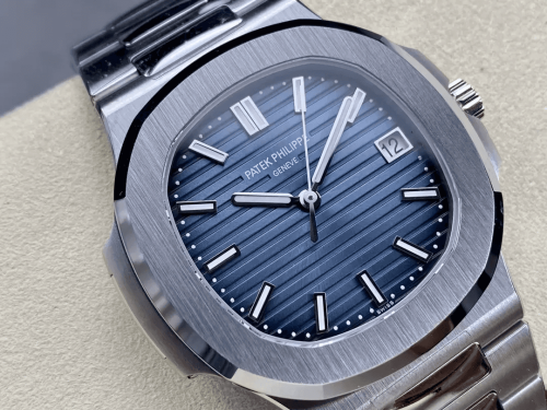 3K공장 파텍필립 노틸러스 블루 텍스처 다이얼 SS 브레이슬릿 40mm 5811