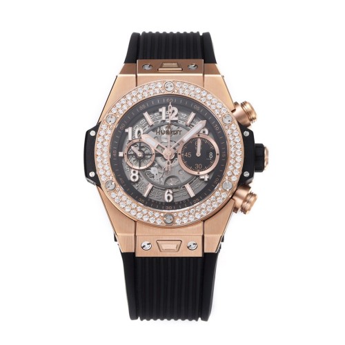 BBF 공장 위블로 빅뱅 유니코 킹골드 베젤 다이아 세팅 44mm 421.OX.1180.RX