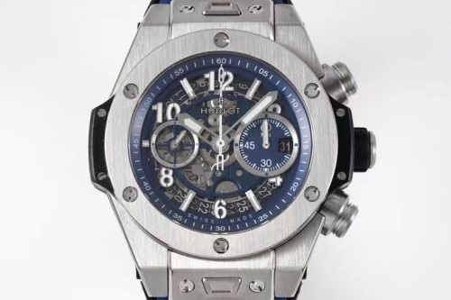 ZF공장 위블로 빅뱅 유니코 티타늄 블루 44mm 421.NX.5170.RX