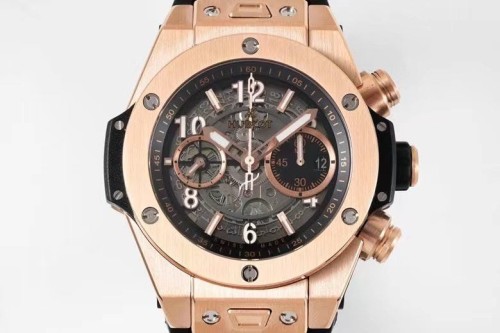 ZF공장 위블로 빅뱅 유니코 티타늄 금통 블랙다이얼 44mm 421.OX.1170.RX