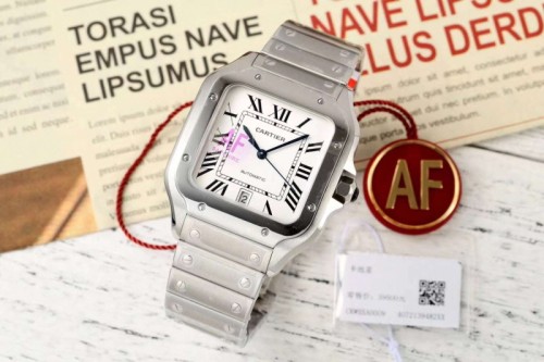 [premium] CARTIER 까르띠에 산토스 오토매틱 워치 WSSA0029