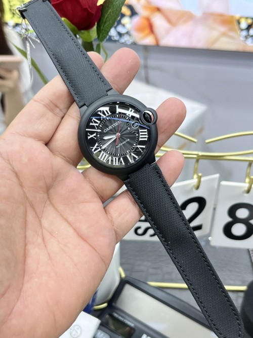 [premium] CARTIER 까르띠에 발롱 블루 오토매틱 워치 WSBB0015