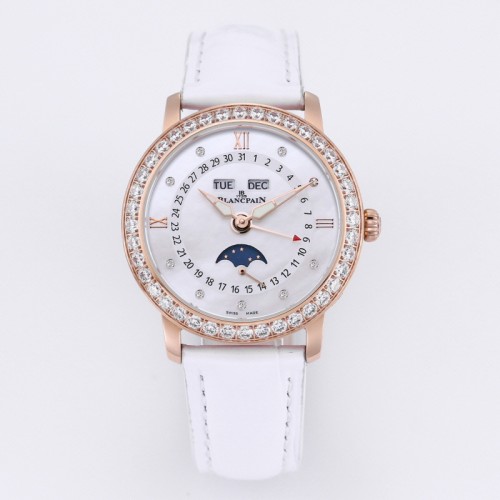 [premium] BLANCPAIN 블랑팡 레이디버드 35mm 오토매틱 여성시계 3663 2954 55B