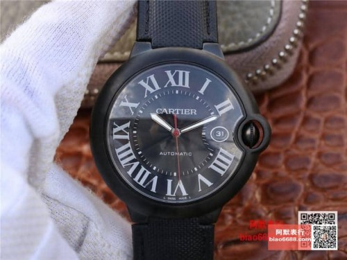 V6공장 까르띠에 발롱 블루 드 검판 [42mm 남성용 Black Knight] WSBB0015