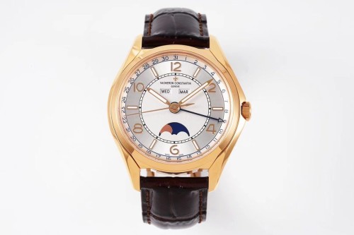 ZF공장 바쉐론콘스탄틴 컴플리트 캘린더 화이트 다이얼 40mm 4000E