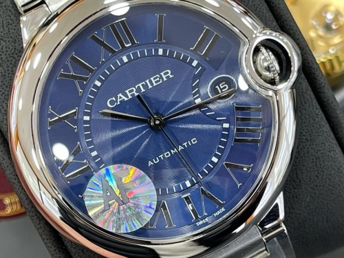 AF공장 까르띠에 발롱 블루 드 청판 42mm WSBB0027