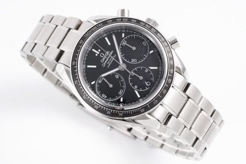 HR공장 오메가 스피드마스터 크로노 시리즈 블랙 다이얼 40mm