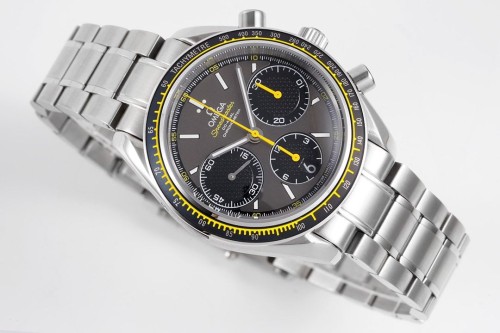 HR공장 오메가 스피드마스터 크로노 시리즈 그레이 다이얼 40mm